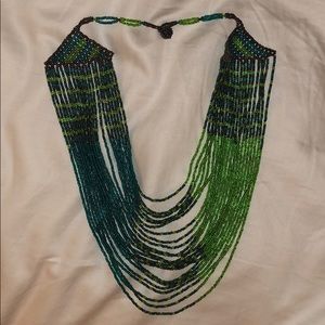 HAND BEADED necklace from South Africa!